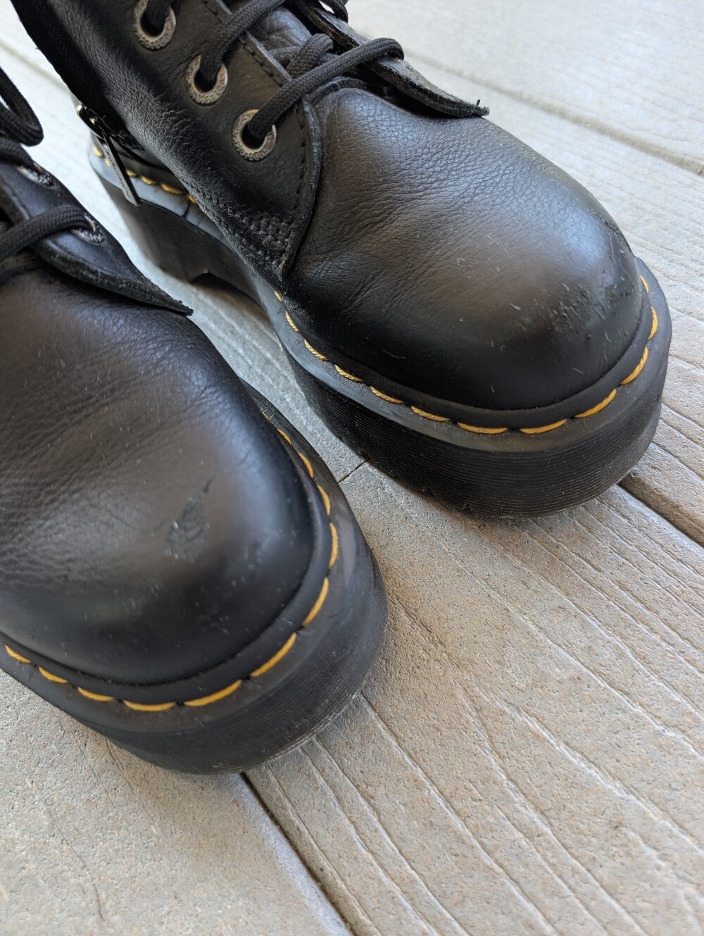Dr. Martens Jadon Style Platform Boots - Picture 3 of 6